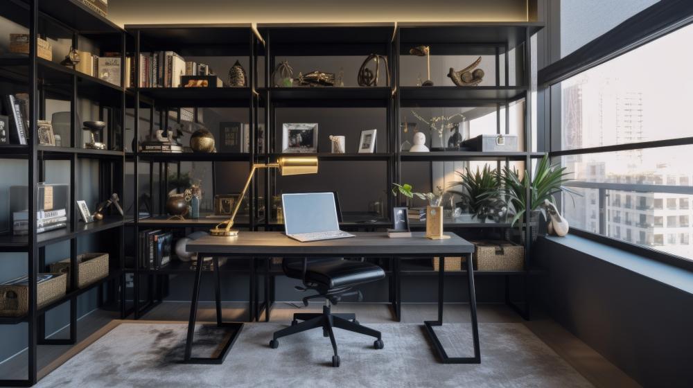 bureau métal